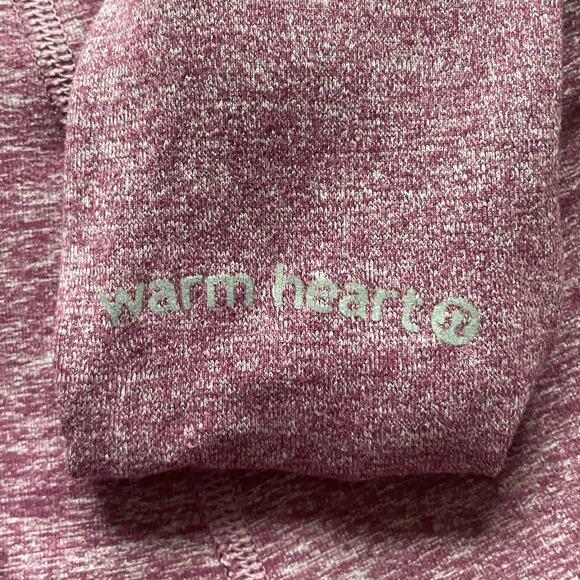 Lululemon Run Your Heart Out 1/4 Zip Pullover Ruffles Size 4 - Picture 8 of 11